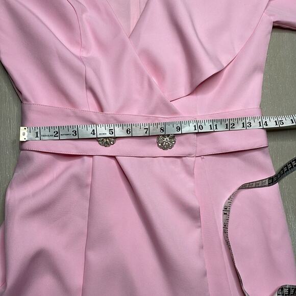 NWT Ieena for Max Duggal pink mini dress - Picture 11 of 12